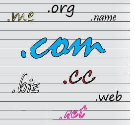 Wir empfehlen stets die .com Domain anonym zu registrieren!